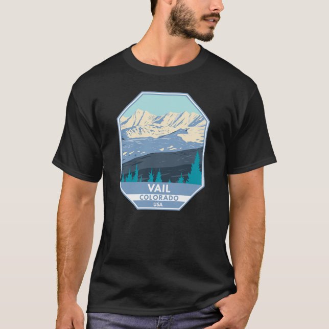 Camiseta Estación de esquí de Vail (Anverso)