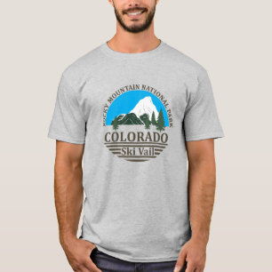 Camiseta Estación de esquí de Vail Colorado