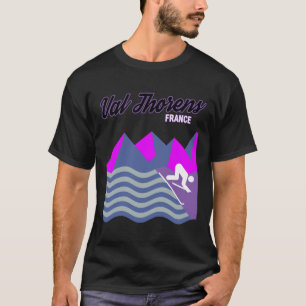Camiseta Estación de esquí de Val Thorens Alpes Franceses -