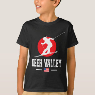 Camiseta Estación De Esquí Deer Valley Usa Rocky Mountains