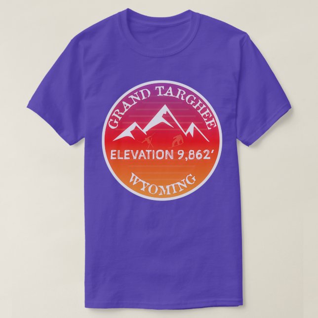 Camiseta Estación de esquí Grand Targhee Snowboard Mountain (Diseño del anverso)
