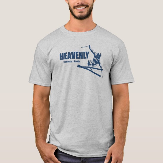 Camiseta Estación de esquí Heavenly Ski Resort California N (Anverso)