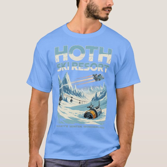 Camiseta Estación de esquí Hoth (Anverso)