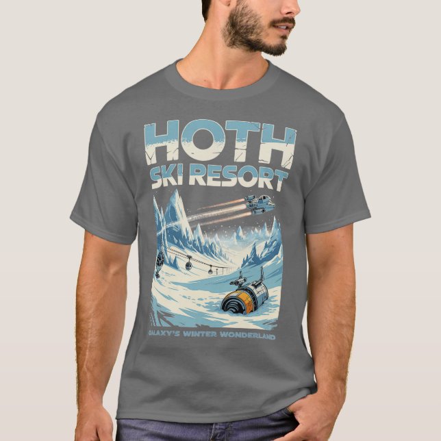 Camiseta Estación de esquí Hoth (Anverso)