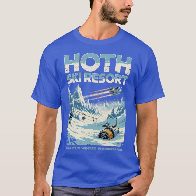 Camiseta Estación de esquí Hoth (Anverso)