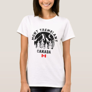 Camiseta Estación de esquí Mont Tremblant Canada Quebec Esq