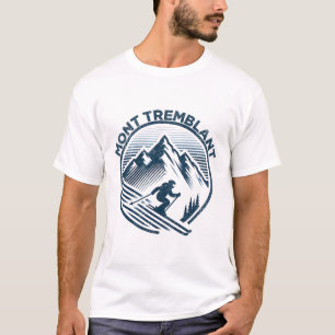 Camiseta Estación de esquí Mont Tremblant Canda Queb