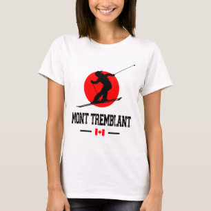 Camiseta Estación de esquí Mont Tremblant Québec Canadá