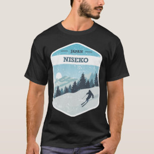 Camiseta Estación de esquí Niseko Japón Isla Hokkaido Snowb