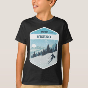 Camiseta Estación de esquí Niseko Japón Isla Hokkaido Snowb