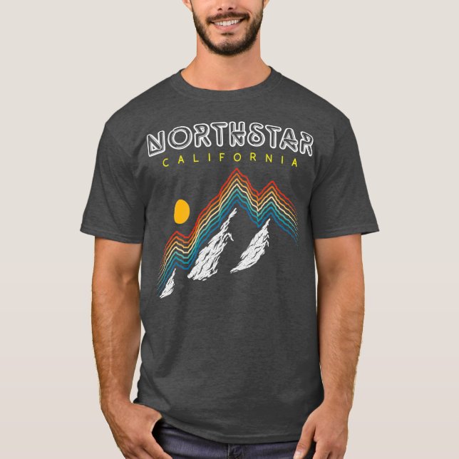 Camiseta Estación de esquí Northstar    CaliforniaSki Resor (Anverso)
