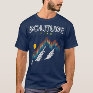 Camiseta Estación de    esquí Solitude UtahSki Resort 1980