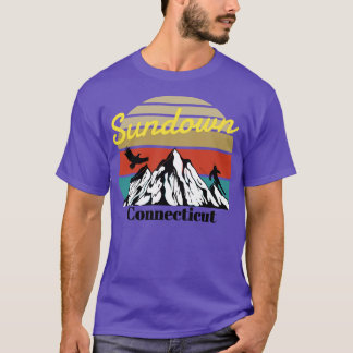 Camiseta Estación de esquí Sundown Connecticut