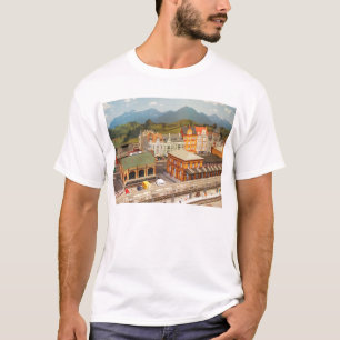 Camiseta Estación de ferrocarril modelo y ciudad