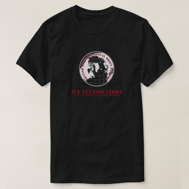 Camiseta Estación De Hielo Cebra Classic T-Shirt (Diseño del anverso)