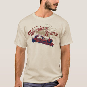 Camiseta Estación de HOGSMEADE Gráfica Vintage