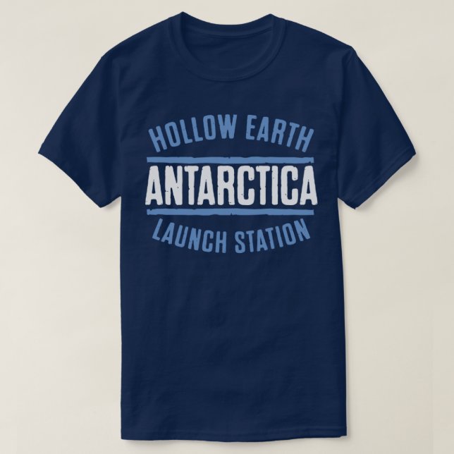 Camiseta Estación de lanzamiento Hollow Earth1 (Diseño del anverso)