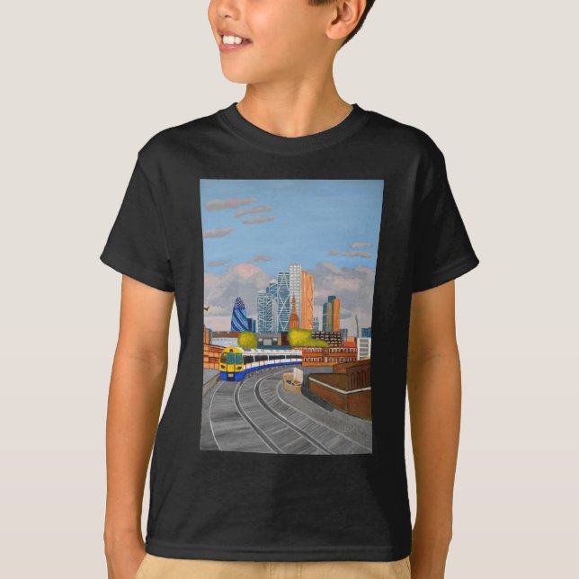 Camiseta Estación de London Overland (Anverso)