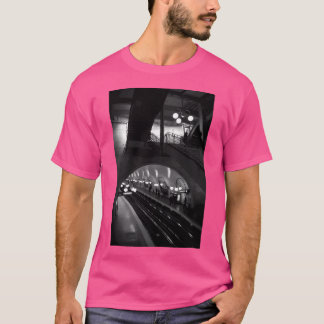 Camiseta Estación de metro de Travel Bw - Paris Cite