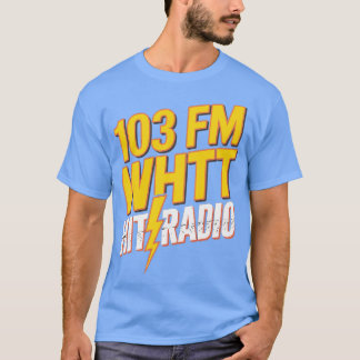 Camiseta Estación de Radio Boston WHTT Retro de los años 19