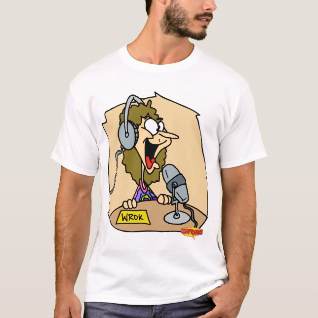 Camiseta Estación de radio de la roca (Anverso)