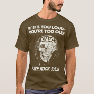 Camiseta Estación de radio Retro KNAC 1055 Los Angeles