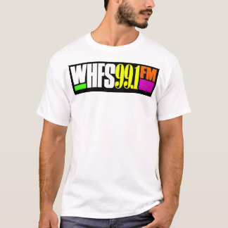 Camiseta Estación de radio Whfs 99.1 fm