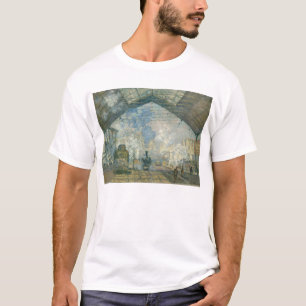 Camiseta Estación de Saint-Lazare - Claude Monet