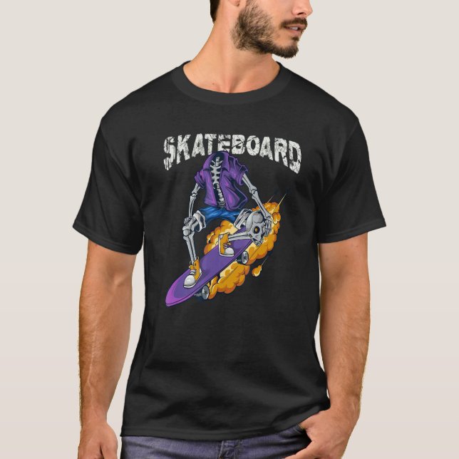 Camiseta Estación de Skateboarding Santa Cruz Retro Vintage (Anverso)