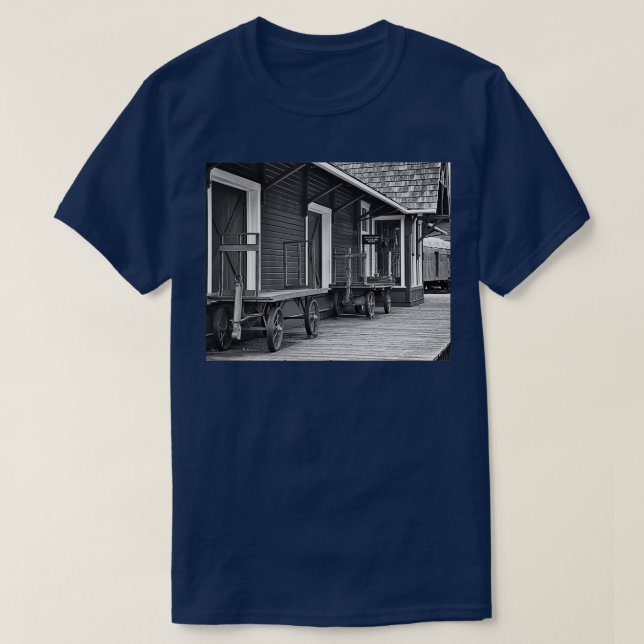 Camiseta Estación de tren (Diseño del anverso)