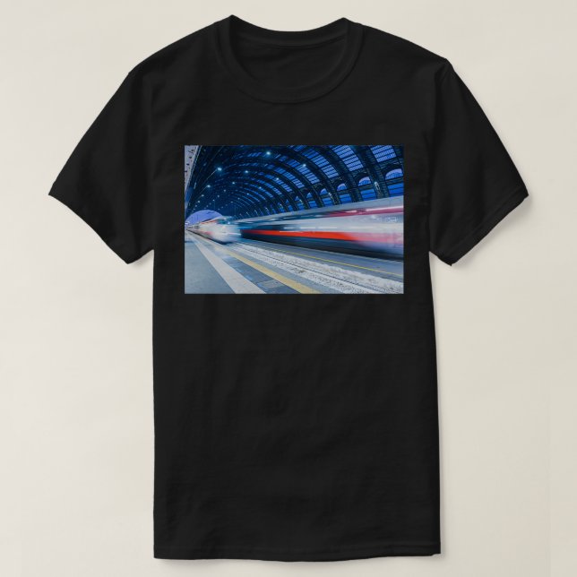 Camiseta Estación de tren 4 (Diseño del anverso)
