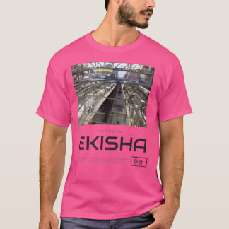 Camiseta Estación de tren de Japón