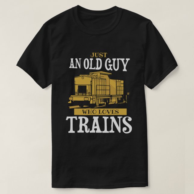 Camiseta Estación de tren de locomotora de vapor Lover Ferr (Diseño del anverso)