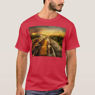 Camiseta Estación de tren El romance de las vías 1908