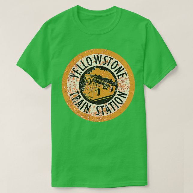 Camiseta Estación de Yellowstone (Diseño del anverso)