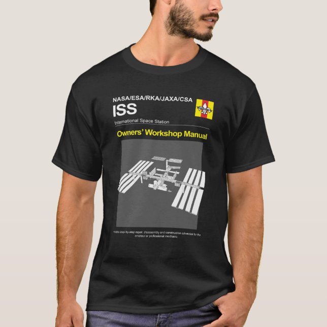 Camiseta Estación espacial internacional (Anverso)