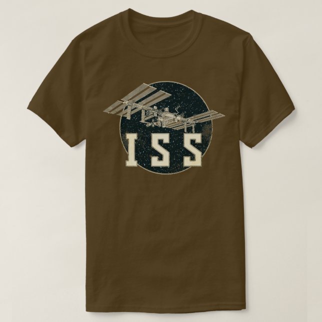 Camiseta Estación Espacial Internacional ISS (Diseño del anverso)