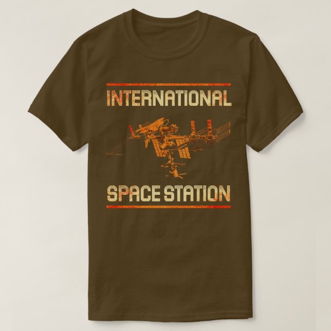 Camiseta Estación espacial internacional ISS 5 (Diseño del anverso)