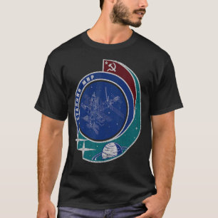 Camiseta Estación Espacial Mir Módulos Espacio Soviético de