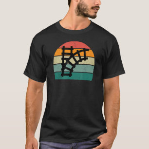 Camiseta Estación ferroviaria de locomotora de trenes