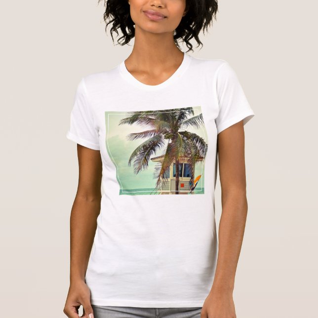 Camiseta Estación |Florida del salvavidas (Anverso)