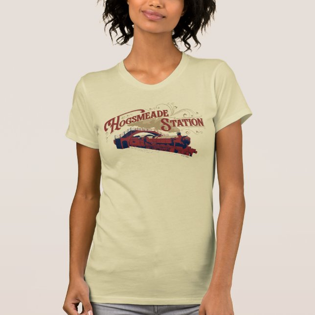 Camiseta Estación HOGSMEADE Gráfico Vintage (Anverso)