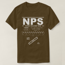 Camiseta Estación Naval Aérea NPS NPS de Ford Island T-Shir