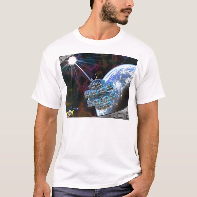 Camiseta Estación orbital 7 (Anverso)