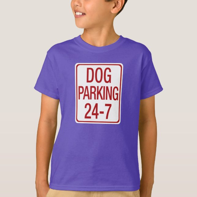 Camiseta Estacionamiento de perros (Anverso)