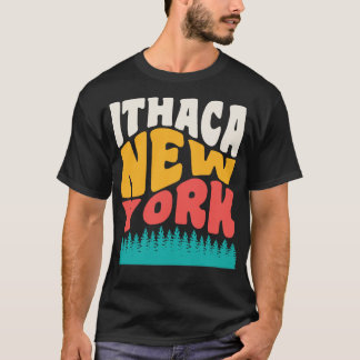 Camiseta Estacionamiento del estado de Ithaca en Nueva York