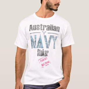 Camiseta Estacionante de la Marina Australiana, retirado no