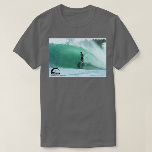 Camiseta estaciones de surf de kandui (Diseño del anverso)