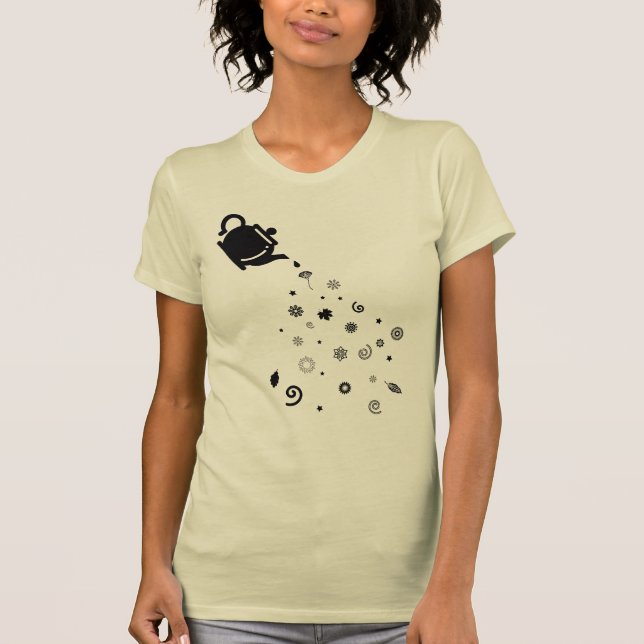 Camiseta estaciones de tetera (Anverso)
