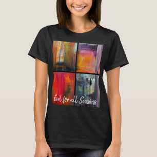 Camiseta Estaciones Pintura de Alfred Fox